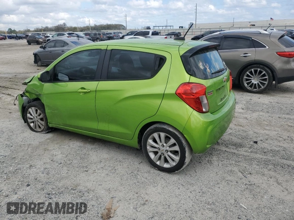 2016 Chevrolet Spark LT with VIN KL8CD6SA7GC625894, listed as a Copart auction lot 47877785 with 155,541 mi miles and Salvage Title. Bid and sale history available at DreamBid. Image 2.