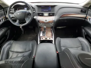 2012 Infiniti M37 with VIN JN1BY1AR5CM395605, listed as a Copart auction lot 83316794 with 64,201 mi miles and Salvage Title. Bid and sale history available at carsss.com. Image 8.