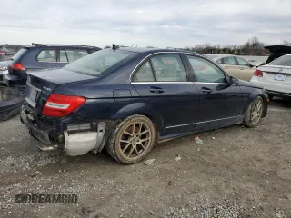 2013 Mercedes-Benz C 300 Sport with VIN WDDGF8AB4DR265099, listed as a Copart auction lot 45121485 with 121,111 mi miles and Salvage Title. Bid and sale history available at DreamBid. Image 3.