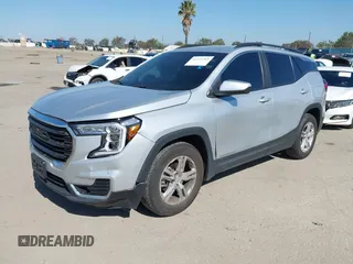 2022 GMC Terrain SLE with VIN 3GKALMEV6NL230003, listed as a IAAI auction lot 42131269 with 60,134 mi miles. Bid and sale history available at carsss.com. Image 2.