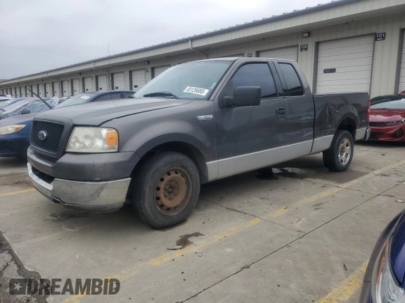 2004 Ford F-150 STX with VIN 1FTRX12WX4NA64601, listed as a Copart auction lot 45126685 with 244,006 mi miles and Salvage Title. Bid and sale history available at carsss.com. Image 1.