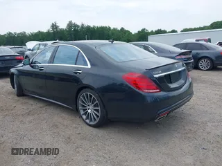 2015 Mercedes-Benz S 550 with VIN WDDUG8FB7FA162558, listed as a IAAI auction lot 42470086 with 104,992 mi miles and . Bid and sale history available at DreamBid. Image 3.