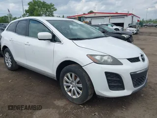 2010 Mazda CX-7 SV with VIN JM3ER2WM6A0320059, listed as a IAAI auction lot 41903882 with 1 mi miles. Bid and sale history available at carsss.com. Image 1.