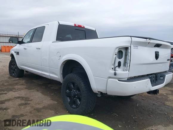 2018 Ram 2500 Laramie with VIN 3C6UR5NJ4JG328211, listed as a IAAI auction lot 41690078 with 97,265 mi miles and . Bid and sale history available at DreamBid. Image 3.