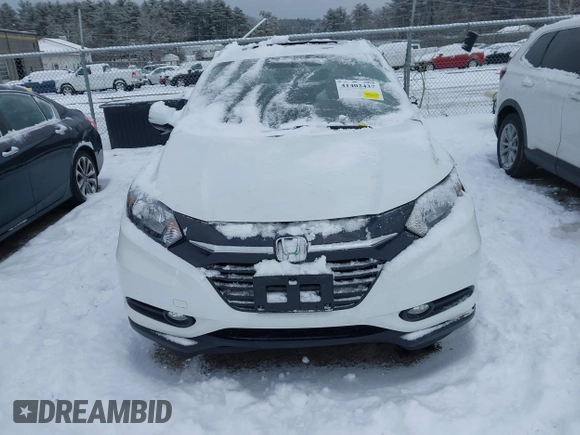 2018 Honda HR-V EX-L Navi with VIN 3CZRU6H71JM716527, listed as a IAAI auction lot 41402437 with 1 mi miles. Bid and sale history available at carsss.com. Image 11.