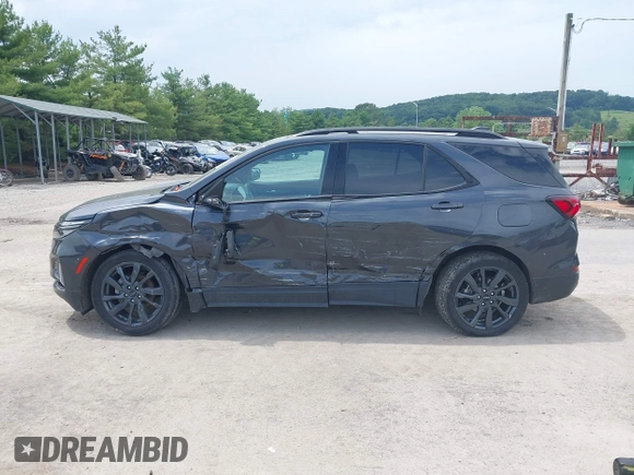 2023 Chevrolet Equinox RS with VIN 3GNAXWEG6PS151668, listed as a IAAI auction lot 42699384 with 31,949 mi miles and . Bid and sale history available at DreamBid. Image 15.