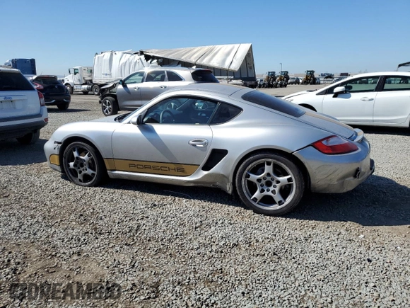 2007 Porsche 718 Cayman z VIN WP0AA29817U760642, wystawiony jako Copart lot #43905015 z przebiegiem Nie podano mil oraz Szkoda całkowita • Salvage title. Historia ofert i sprzedaży dostępna na DreamBid. Obrazek 2.