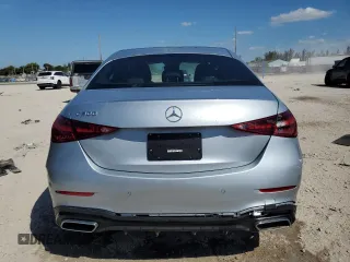 2023 Mercedes-Benz C 300 with VIN W1KAF4GB2PR145957, listed as a Copart auction lot 48806665 with 9,715 mi miles and Salvage Title. Bid and sale history available at carsss.com. Image 6.