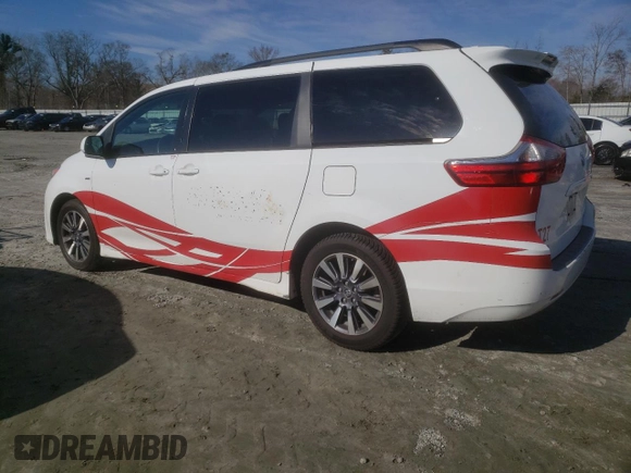 2020 Toyota Sienna LE with VIN 5TDJZ3DC6LS239120, listed as a Copart auction lot 45532665 with 477,555 mi miles and Clean title. Bid and sale history available at DreamBid. Image 2.