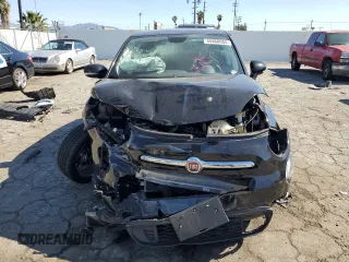 2018 FIAT 500X Lounge with VIN ZFBCFXDB4JP655869, listed as a Copart auction lot 45968085 with 56,279 mi miles and Salvage title. Bid and sale history available at DreamBid. Image 5.