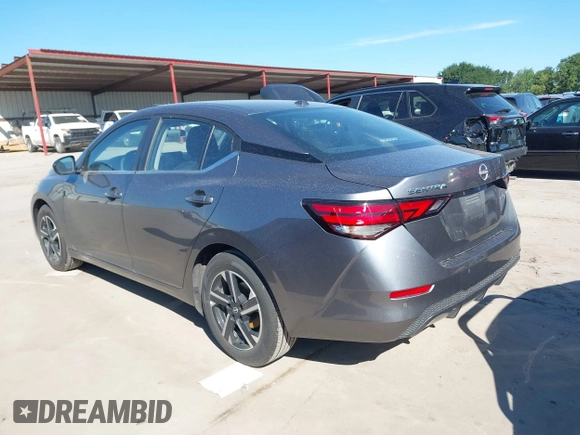 2025 Nissan Sentra SV with VIN 3N1AB8CV3SY304407, listed as a IAAI auction lot 42218704 with 8,854 mi miles and . Bid and sale history available at DreamBid. Image 3.