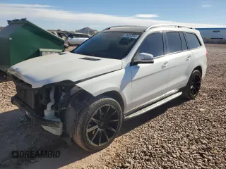 2016 Mercedes-Benz GL with VIN 4JGDF6EE3GA671248, listed as a Copart auction lot 85052844 with 75,226 mi miles and Salvage Title. Bid and sale history available at carsss.com. Image 1.