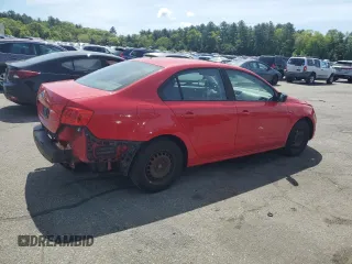 2012 Volkswagen Jetta S with VIN 3VW2K7AJ6CM371956, listed as a Copart auction lot 58402995 with 202,107 mi miles and Salvage title. Bid and sale history available at DreamBid. Image 3.