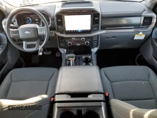 2024 Ford F-150 Lightning XLT with VIN 1FTVW3LK7RWG16730, listed as a Copart auction lot 48976315 with 3,529 mi miles and Salvage title. Bid and sale history available at DreamBid. Image 8.