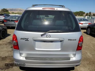 2003 Mazda MPV LX with VIN JM3LW28J030340068, listed as a Copart auction lot 67443944 with 142,896 mi miles and Clean Title. Bid and sale history available at carsss.com. Image 6.