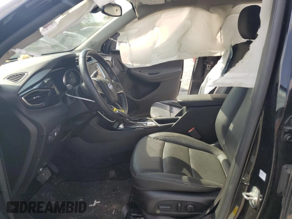 2023 Buick Encore GX Essence with VIN KL4MMFSL8PB041422, listed as a Copart auction lot 51762375 with 25,283 mi miles and Salvage title. Bid and sale history available at DreamBid. Image 7.