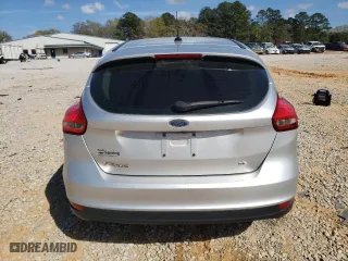 2017 Ford Focus SE with VIN 1FADP3K2XHL291068, listed as a Copart auction lot 49815255 with 0 mi miles and Non Repairable. Bid and sale history available at carsss.com. Image 6.