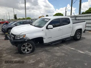 2018 Chevrolet Colorado 2WD Z71 z VIN 1GCGSDEA5J1165569, wystawiony jako Copart lot #56703285 z przebiegiem 101 894 mil mil oraz Szkoda całkowita • Salvage title. Historia ofert i sprzedaży dostępna na DreamBid. Obrazek 1.