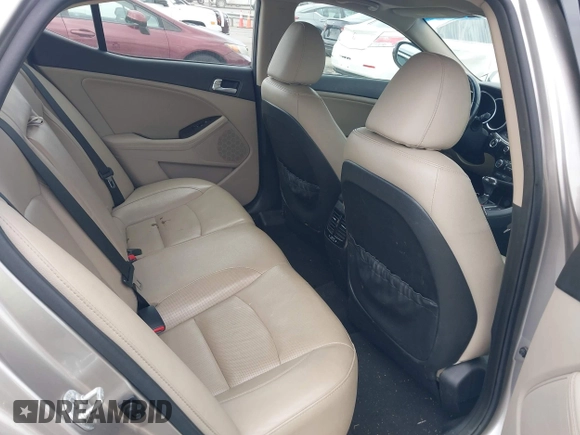2015 Kia Optima EX with VIN 5XXGN4A70FG422277, listed as a IAAI auction lot 41932887 with 150,386 mi miles. Bid and sale history available at carsss.com. Image 8.