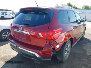 2018 Nissan Pathfinder SV z VIN 5N1DR2MN5JC678022, wystawiony jako IAAI lot #42206918 z przebiegiem 106 488 mil mil oraz . Historia ofert i sprzedaży dostępna na DreamBid. Obrazek 4.