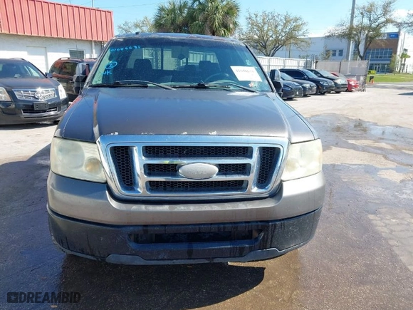 2008 Ford F-150 XLT with VIN 1FTPW12V18KC56921, listed as a IAAI auction lot 41646631 with 276,494 mi miles. Bid and sale history available at carsss.com. Image 6.