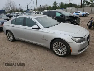 2012 BMW 7 Series 750i xDrive with VIN WBAKC6C55CC396517, listed as a Copart auction lot 53300945 with 163,700 mi miles and Clean Title. Bid and sale history available at carsss.com. Image 4.