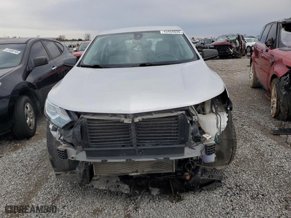 2020 Chevrolet Equinox LS with VIN 3GNAXHEV3LS520023, listed as a Copart auction lot 43454035 with 66,548 mi miles and Salvage Title. Bid and sale history available at carsss.com. Image 5.