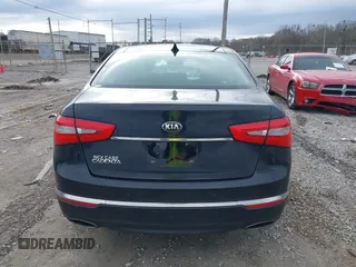 2015 Kia Cadenza Premium with VIN KNALN4D74F5188219, listed as a IAAI auction lot 41530800 with 144,330 mi miles. Bid and sale history available at carsss.com. Image 16.