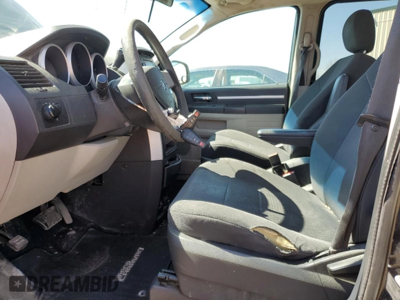 2010 Dodge Grand Caravan SE with VIN 2D4RN4DE7AR187172, listed as a Copart auction lot 55253025 with 360,076 mi miles and Salvage Title. Bid and sale history available at DreamBid. Image 7.