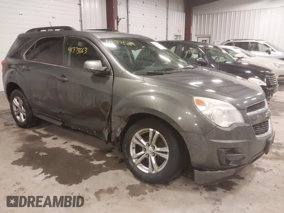 2013 Chevrolet Equinox LT with VIN 2GNFLEE39D6339927, listed as a IAAI auction lot 41375663 with 208,423 mi miles. Bid and sale history available at carsss.com. Image 1.