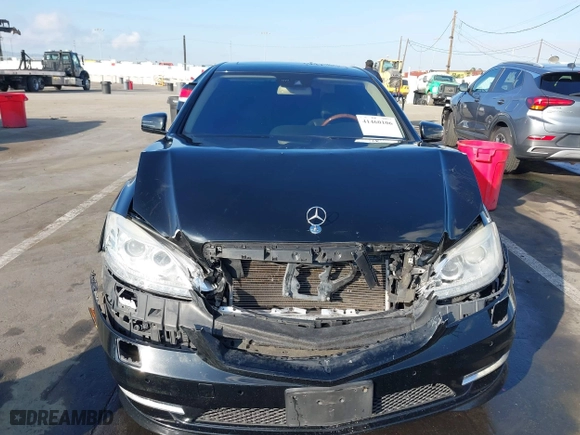 2010 Mercedes-Benz S-Class S 550 with VIN WDDNG7BB9AA334537, listed as a IAAI auction lot 41460106 with 158,699 mi miles. Bid and sale history available at carsss.com. Image 12.