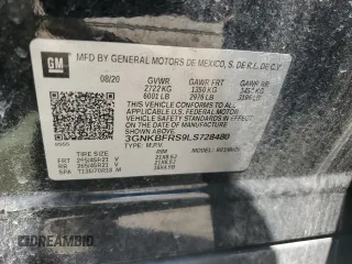 2020 Chevrolet Blazer Premier z VIN 3GNKBFRS9LS728480, wystawiony jako Copart lot #63208855 z przebiegiem 80 622 mil mil oraz Szkoda całkowita • Salvage title. Historia ofert i sprzedaży dostępna na DreamBid. Obrazek 13.