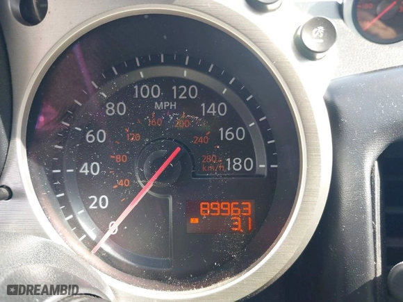2010 Nissan 370Z Touring with VIN JN1AZ4FHXAM301421, listed as a IAAI auction lot 41642045 with 89,963 mi miles. Bid and sale history available at carsss.com. Image 7.