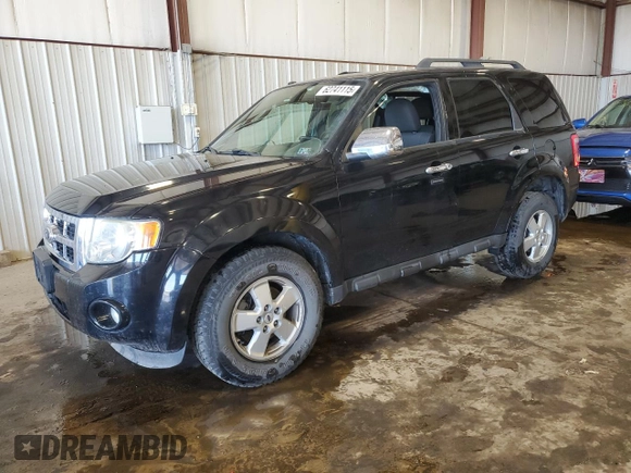 2012 Ford Escape XLT with VIN 1FMCU9D71CKC27621, listed as a Copart auction lot 62741115 with 128,254 mi miles and Salvage title. Bid and sale history available at DreamBid. Image 1.