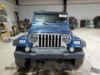 2003 Jeep Wrangler Sport with VIN 1J4FA49S23P344132, listed as a Copart auction lot 73292894 with 147,252 mi miles and Salvage Title. Bid and sale history available at carsss.com. Image 5.