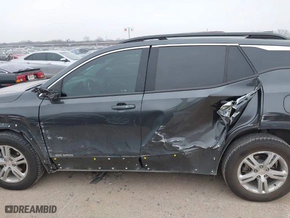 2019 GMC Terrain SLE with VIN 3GKALMEV7KL399488, listed as a IAAI auction lot 41509468 with 53,851 mi miles. Bid and sale history available at carsss.com. Image 14.