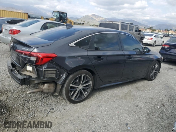 2024 Honda Civic Touring z VIN 2HGFE1F98RH336464, wystawiony jako Copart lot #50504775 z przebiegiem 14 655 mil mil oraz Szkoda całkowita • Salvage title. Historia ofert i sprzedaży dostępna na DreamBid. Obrazek 3.