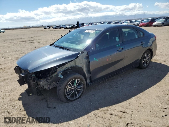 2023 Kia Forte LXS with VIN 3KPF24AD2PE605863, listed as a Copart auction lot 49409765 with 29,792 mi miles and Salvage Title. Bid and sale history available at carsss.com. Image 1.