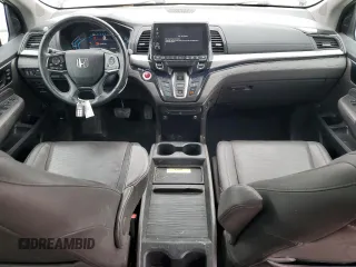 2019 Honda Odyssey Elite with VIN 5FNRL6H94KB108422, listed as a Copart auction lot 51492365 with 91,948 mi miles and Salvage Title. Bid and sale history available at DreamBid. Image 8.