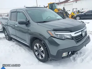 2017 Honda Ridgeline RTL-E with VIN 5FPYK3F78HB012520, listed as a IAAI auction lot 41551255 with 44,270 mi miles. Bid and sale history available at carsss.com. Image 1.