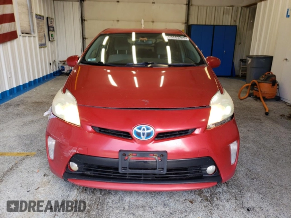 2012 Toyota Prius One with VIN JTDKN3DU7C1591869, listed as a Copart auction lot 55953285 with 382,394 mi miles and Clean Title. Bid and sale history available at DreamBid. Image 5.
