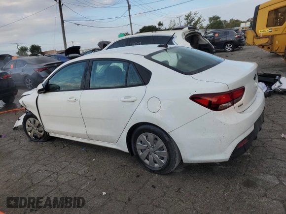 2019 Kia Rio S with VIN 3KPA24ABXKE182211, listed as a Copart auction lot 71970834 with 44,688 mi miles and Clean Title. Bid and sale history available at DreamBid. Image 2.