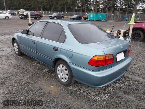 2000 Honda Civic LX with VIN 1HGEJ6677YL000793, listed as a IAAI auction lot 41889317 with 184,766 mi miles. Bid and sale history available at carsss.com. Image 3.