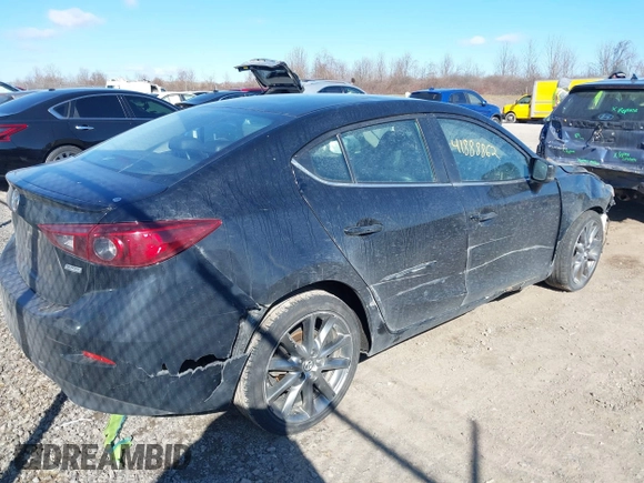 2018 Mazda 3 Touring with VIN 3MZBN1V39JM248441, listed as a IAAI auction lot 41888862 with 92,618 mi miles and . Bid and sale history available at DreamBid. Image 4.