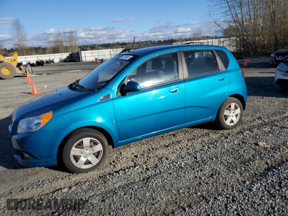 2009 Chevrolet Aveo 1LT z VIN KL1TD66E69B668367, wystawiony jako Copart lot #47278585 z przebiegiem 49 187 mil mil oraz Czysty tytuł • Clean title. Historia ofert i sprzedaży dostępna na DreamBid. Obrazek 1.