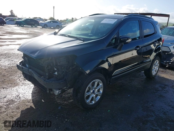 2019 Ford EcoSport SE with VIN MAJ3S2GEXKC287231, listed as a IAAI auction lot 41749053 with 55,513 mi miles and . Bid and sale history available at DreamBid. Image 2.