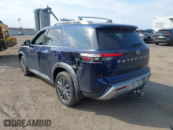 2022 Nissan Pathfinder SL z VIN 5N1DR3CD1NC219638, wystawiony jako IAAI lot #41691060 z przebiegiem 38 365 mil mil oraz . Historia ofert i sprzedaży dostępna na DreamBid. Obrazek 3.