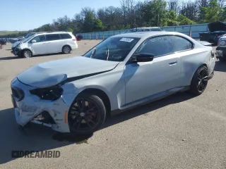 2022 BMW 2 Series M240i xDrive with VIN 3MW53CM09N8C66684, listed as a Copart auction lot 61736535 with 26,905 mi miles and Salvage title. Bid and sale history available at DreamBid. Image 1.