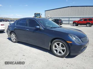 2004 Infiniti G35 w/Leather with VIN JNKCV51F64M710399, listed as a Copart auction lot 50804035 with 186,738 mi miles and Salvage Title. Bid and sale history available at DreamBid. Image 4.