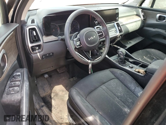 2022 Kia Sorento X-Line S with VIN 5XYRLDLC2NG161947, listed as a Copart auction lot 75103874 with Not provided miles and Salvage title. Bid and sale history available at DreamBid. Image 8.